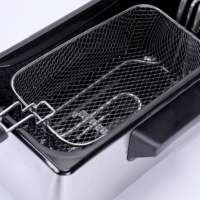 Professional Style Electric Deep Fryer, Frying Basket with Hooks, 2000 ...