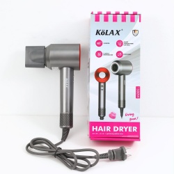 KOLAX Hair Dryer, 200000 RPM Professional High-Speed Blow Dryer, Negative Ionic Hair Dryer for Fast Drying, Low Noise Thermo-Control HairDryer with Magnetic Nozzle for Home Travel Women Man