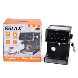 KOLAX 20 Bar Espresso Machine for Home and Office,Coffee Maker with Milk Frother, LED Touchscreen,1.8L Removable Water Tank, Professional Coffee Brewing
