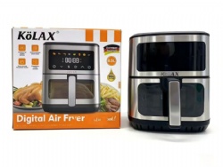 KOLAX  Easy-View Air Fryer – 8.5L Family Size with Viewing Window, One-Touch Digital Control with 8 Presets,2000W