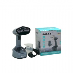 KOLAX Powerful Handheld Clothing Steamer, 1500W Foldable Portable Clothing Wrinkle Remover, 150ML, 20g/Min Strong Penetration Steam, Essential for Home, Travel & Office