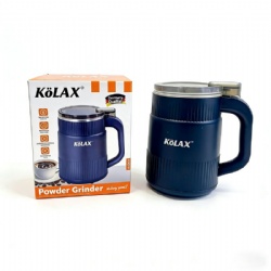 KOLAX Spice Grinder with Handle, Household Small Powder Grinding Machine, Grain Mills, Herb Grinder, Spice Grinder, Electric Coffee Grinder, Multifunctional Grinding Machine