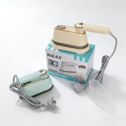 KOLAX Travel Steamer for Clothes Portable Rotary Garment Iron 1200W Small Travel Steam Iron for Home, Dorm, College, 120ml Water Tank, Foldable Wrinkle Remover