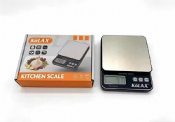 KOLAX Food Scale,  Kitchen Scale with 1g Accuracy, 2 Units (g/oz), LCD,  Stainless Steel Panel,  Batteries Included