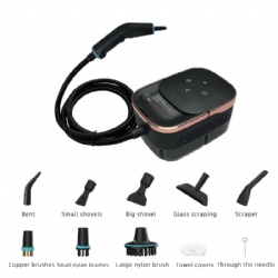 KOLAX Steam Cleaner, 6 Steam Levels, 1.2L & 11 Pieces Accessories, 1500W/4 Bar,High-Temperature Steam Cleaner for Home, Steamer for cleaning Car, Tile, Floor