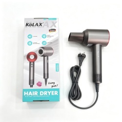 KOLAX Hair Dryer, 200000 RPM Professional High-Speed Blow Dryer, Negative Ionic for Fast Drying, Low Noise Thermo-Control