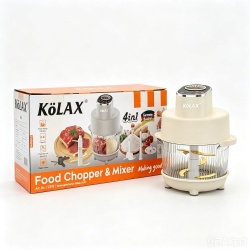 KOLAX 2200W Copper Motor 6L Large Capacity 4-in-1 Touch Control Food Chopper & Mixer