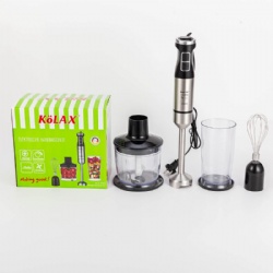 Electric portable 3 in 1 multi-purpose 1000w variable speed stick hand blender set for kitchen
