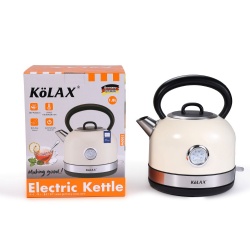 High quality stainless steel electric vintage design 1.7L water kettle