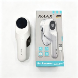 KOLAX Rechargeable Electric Fabric Shaver Lint Remover with LED Display, Sweater Shaver 2- Speed to Remove Fuzz and Pill for Clothes, Furniture, Couch and Blanket
