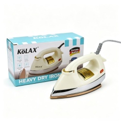 Lightweight Portable Dry Iron for Industry Household Usage Upgraded Mirror Ceramic Soleplate Without Steam 1200W